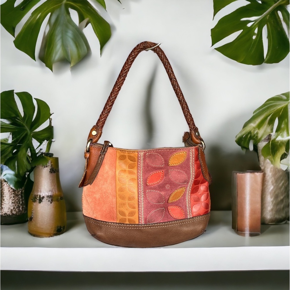 Fossil leather handbag 👜